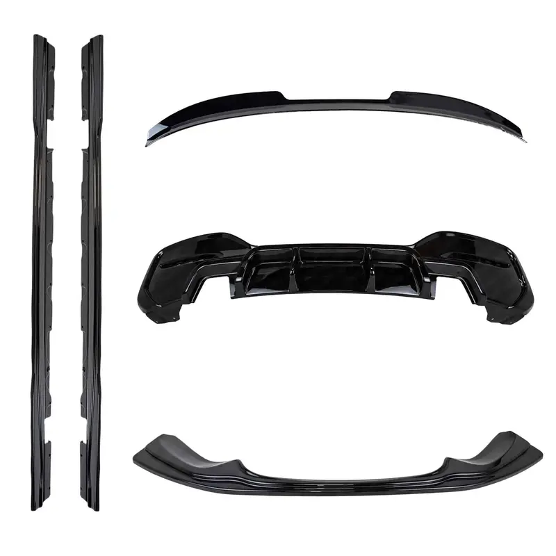 Bmw 1 Series M135i & M140i F20 F21 Lci Gloss Black Body Kit By Zaero (2015-2019) 1