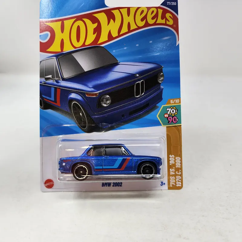Bmw 2002 #77 * Blue * 2025 Hot Wheels  New! N Case 1
