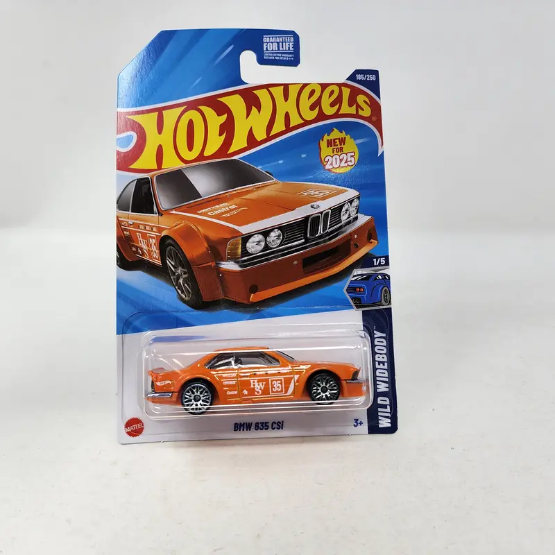 Bmw 635 Csi #185 * Orange * 2025 Hot Wheels  New! Case Q 1