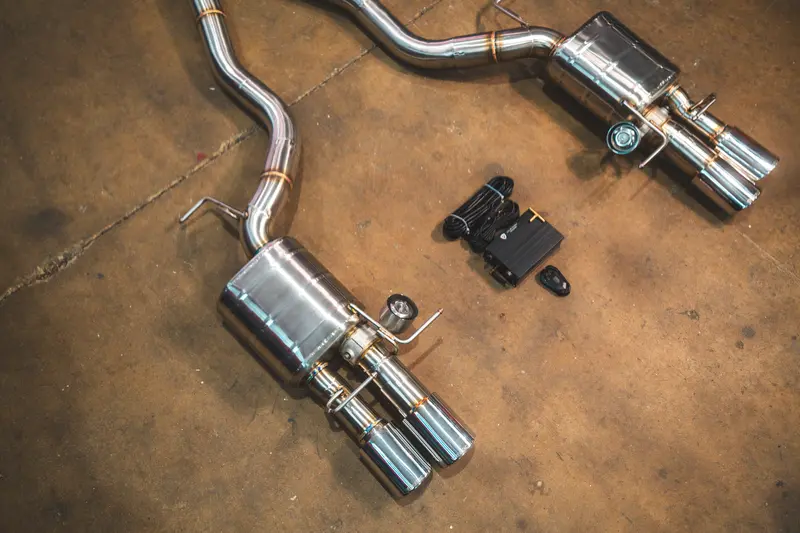 Bmw E60 M5 Valved Sport Exhaust System 2