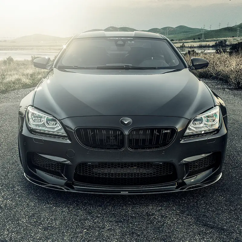 Bmw F12 M6 V-Style Gts-V Aero Performance Front Spoiler 1