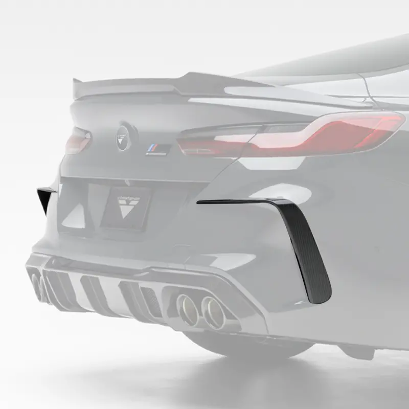 Bmw F9x M8 Vrs Aero 2 Pc Eye Brows On Rear Bumper 2