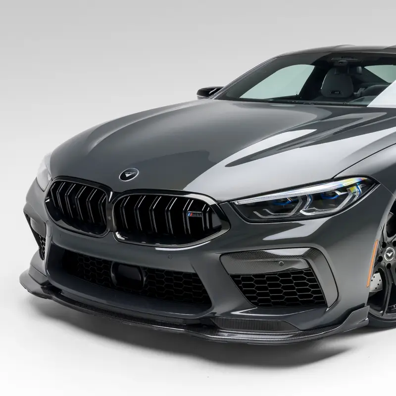 Bmw F9x M8 Vrs Aero Front Spoiler Carbon Fiber Pp 2X2 Glossy 1