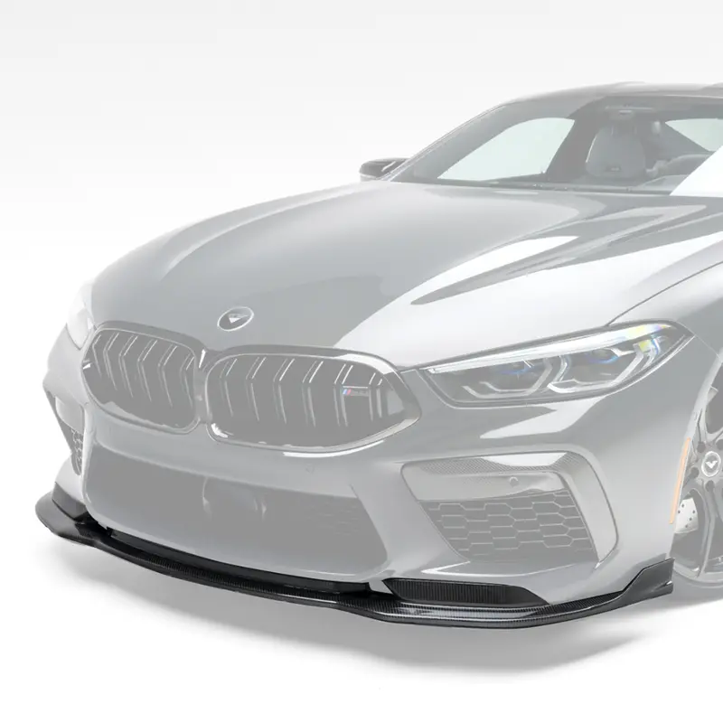 Bmw F9x M8 Vrs Aero Front Spoiler Carbon Fiber Pp 2X2 Glossy 2