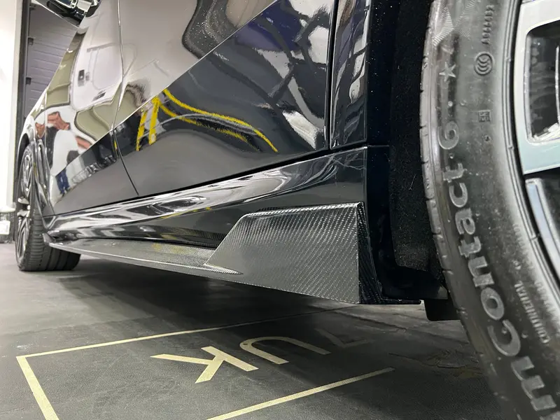 Bmw G05 X5 M Sport 2018-Present Carbon Fibre Side Skirt Extensions 1