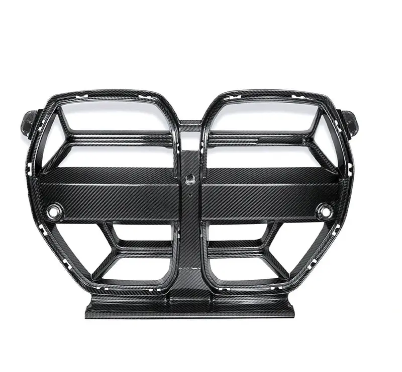 Bmw G80 G81 M3 & G82 G83 M4 Pre-Preg Carbon Fibre Csl Front Kidney Grilles With Acc Fitment By Tre (2021+) 1