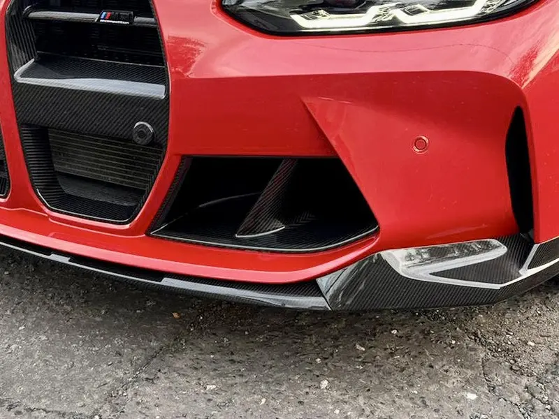 Bmw G80/G82 M3/M4 Dry Carbon Mp Style Front Bumper Inserts 1
