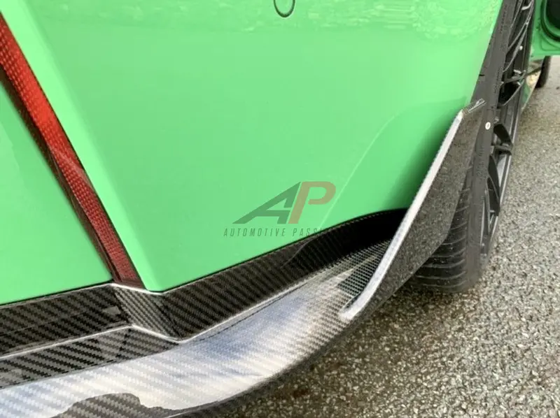 Bmw G80/G82 M3/M4 Dry Carbon Rear Side Splitters Mp Style 2