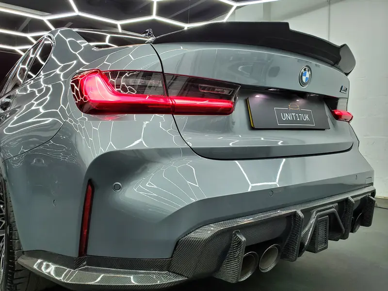 Bmw G80 M3 Pre-Preg Dry Carbon Fiber Ducktail High Kick Spoiler 1