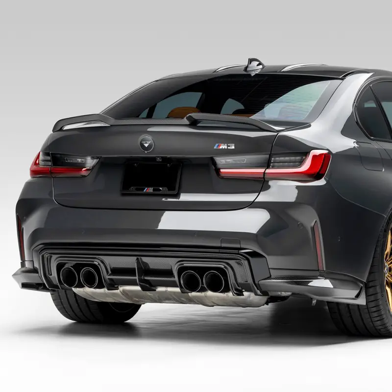 Bmw G8x M3 Carbon Fiber Rear Diffuser V-Style™️ 1
