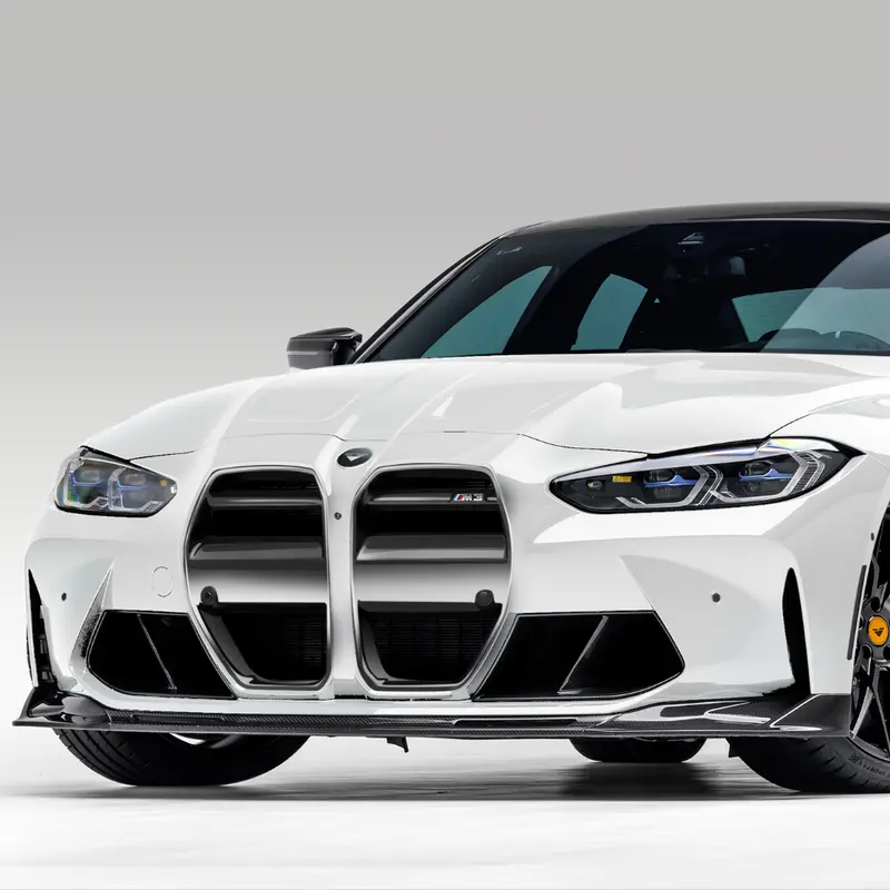 Bmw G8x M3 | M4 Gloss Black Abs Front Motorsport Grille V-Style™️ 1
