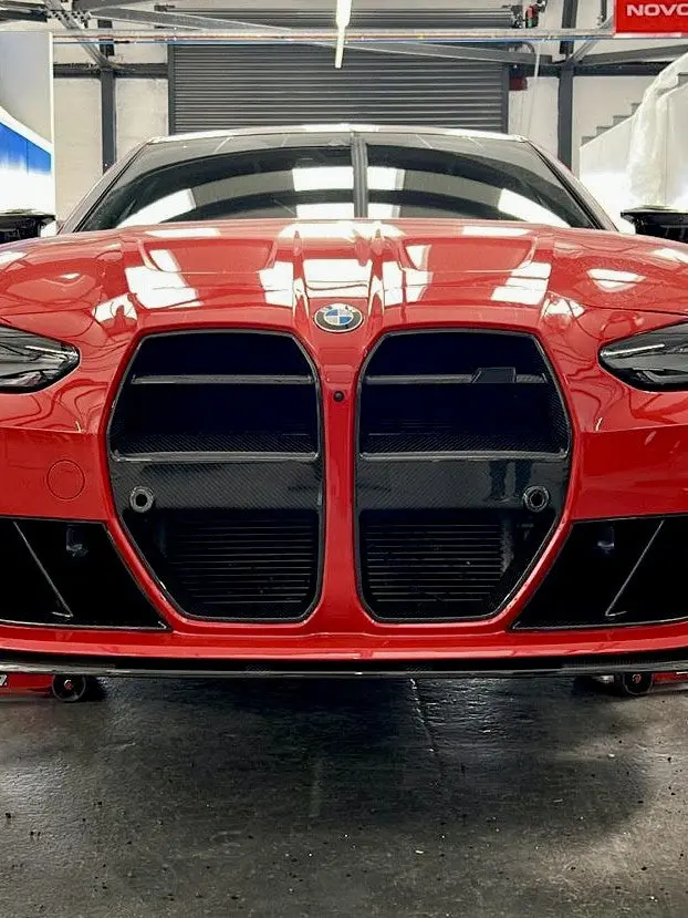 Bmw G8x M3/M4 V Style Front Dry Carbon Grille G80/G82/G83 1