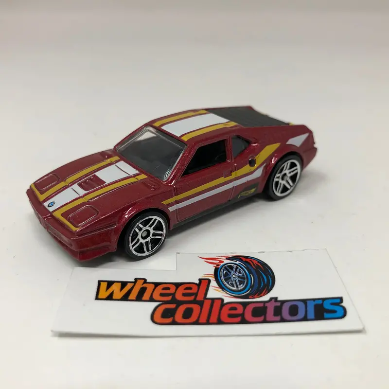 Bmw M1 * Burgandy * Hot Wheels Loose 1:64 Scale 1
