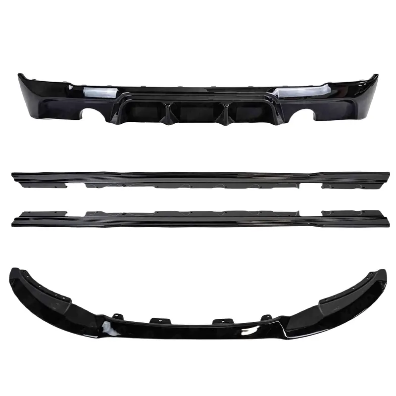 Bmw M235i & M240i F22 F23 Evo-1 Gloss Black Body Kit By Zaero (2014-2019) 1