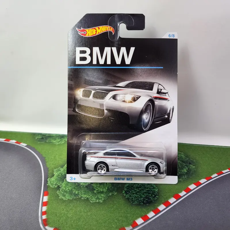 Bmw M3 6/8 * Silver * Hot Wheels Bmw Series 1