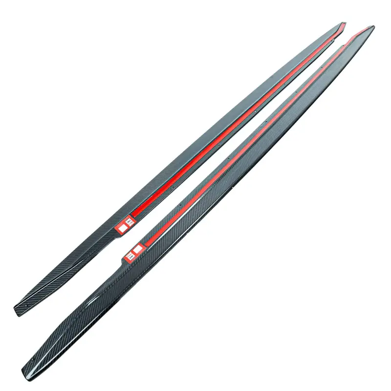 Bmw M3 G80 G81 Pre-Preg Carbon Fibre Id-01 Side Skirts By Tre (2020+) 1