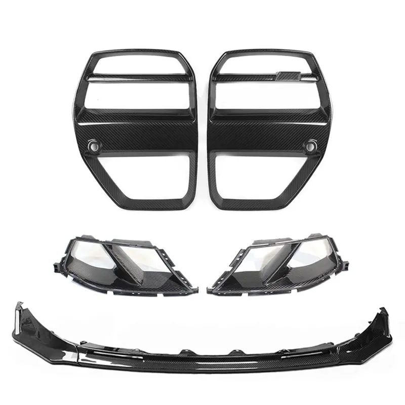 Bmw M3/M4 G80/G81/G82/G83 Carbon Fibre Front End Kit - V4 With Acc 1