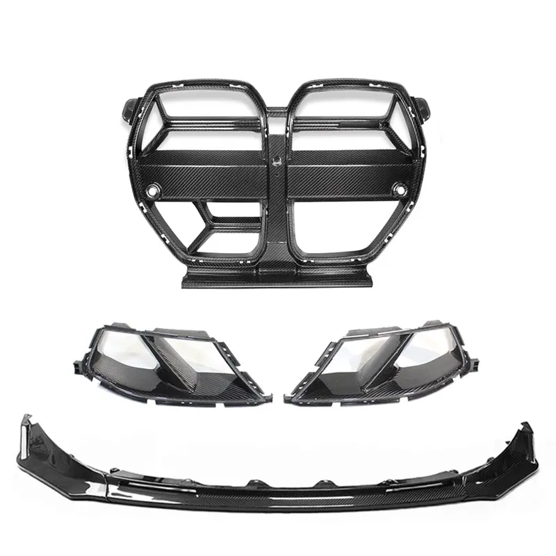 Bmw M3/M4 G80/G81/G82/G83 Carbon Fibre Front End Kit - V5 With Acc 1