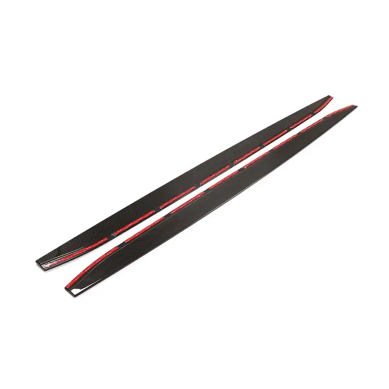 Bmw M4 G82/G83 Carbon Fibre Side Skirt Extensions - Ct Design 1