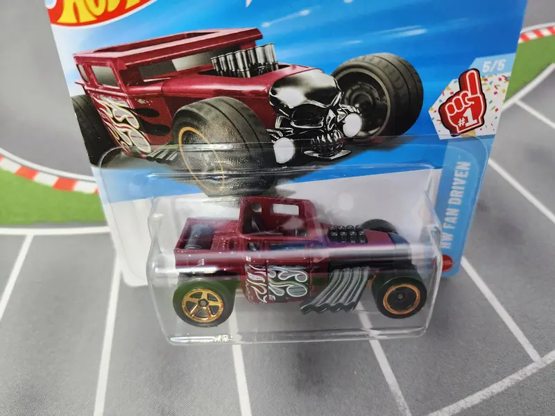 Bone Shaker #139 * Burgundy * Short Card 2026 Hot Wheels Case F 2