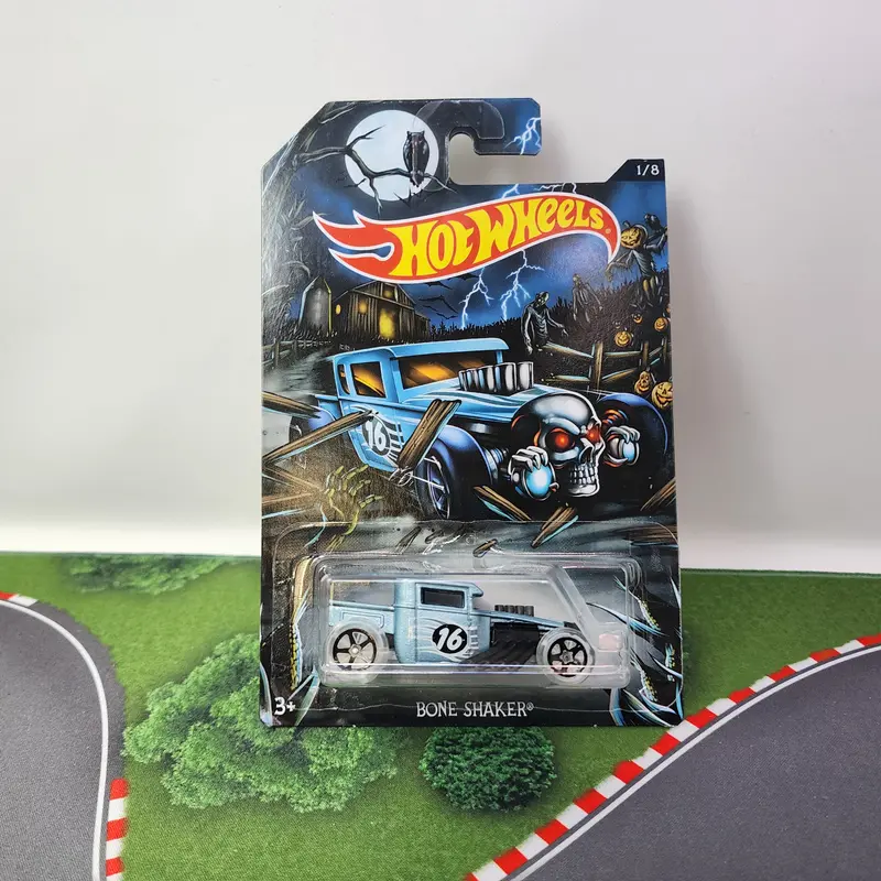 Bone Shaker * Light Blue * Hot Wheels Halloween 1