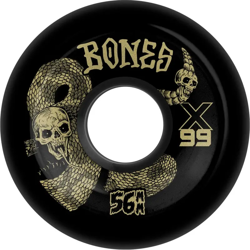 Bones X-Formula Death Venom V6 Widecut 56Mm 99A Black 1