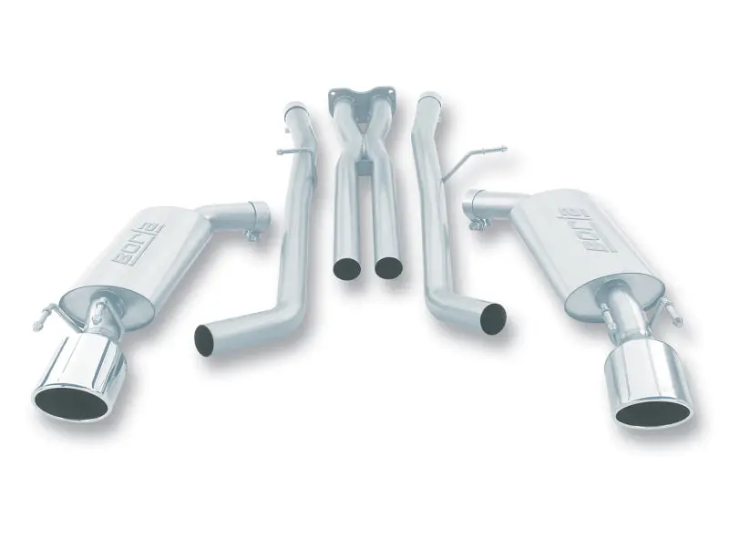 Borla 05-06 Pontiac Gto Coupe 2Dr 6.0L 8Cyl At/Mt 4Spd/6Spd Rwd Ss Catback Exhaust W/ Inxin Pipe 1