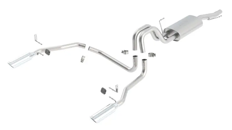 Borla 05-08 Ford F-150 66In/78In Bed 4Dr Ss Catback Exhaust 1