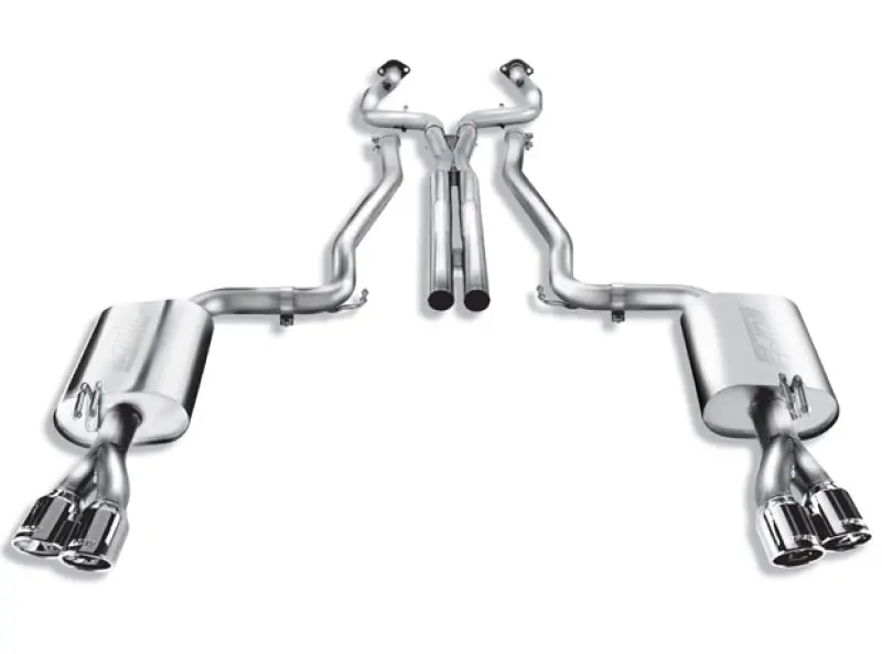 Borla 08-09 Pontiac G8/Gt 6.0L 8Cyl Ss Catback Exhaust W/ X Pipe 1