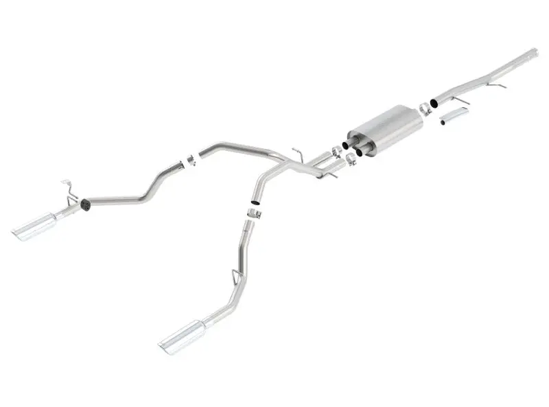 Borla 09-11 Chevrolet Silverado / 09-11 Gmc Sierra S-Type Ss Catback Exhaust 1