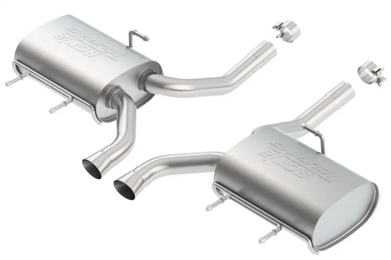 Borla 11-14 Cts Coupe V6 3.6L At Rwd/Awd Dual Ctr Rear Exit Touring Exhaust (Rear Section Only) 2