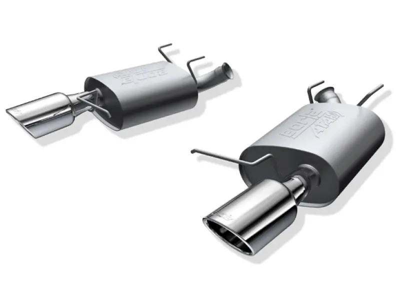 Borla 11-14 Ford Mustang 3.7L 6Cyl Aggressive Atak Exhaust (Rear Section Only) 1