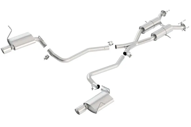 Borla 11-16 Jeep Grand Cherokee Limited/Laredo 5.7L 8Cyl 4Wd/Rwd Ss Catback Exhaust 1