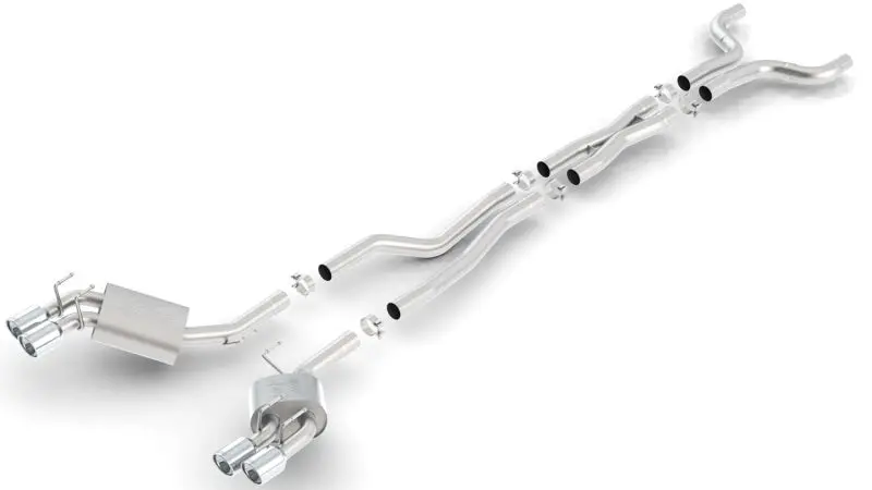 Borla 12-14 Chevrolet Camaro Zl1 Coupe 6.2L 8Cyl At/Mt 6Spd Rwd Aggressive Atak Catback Exhaust 1