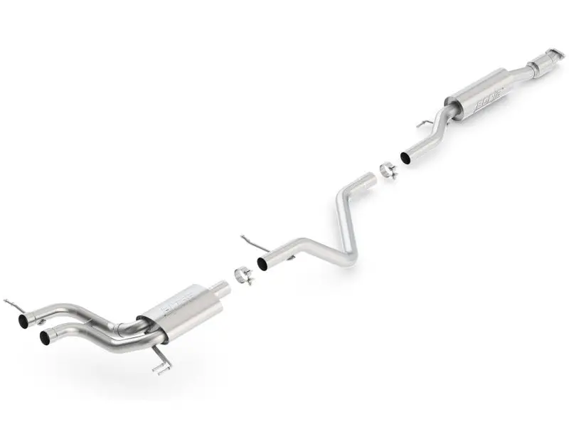 Borla 13-15 Hyundai Veloster Turbo 1.6L At/Mt Fwd 2Dr Dual Center Rear Exit Cat-Back Exhaust 1