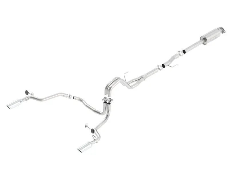 Borla 15-16 Ford F-150 3.5L Ecoboost Ext. Cab Std. Bed Catback Exhaust Atak Single Split Rear Exit 1