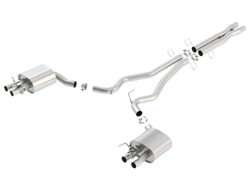 Borla 15-16 Ford Mustang Shelby Gt350 5.2L Atak Cat Back Exhaust (Uses Factory Valence) 2