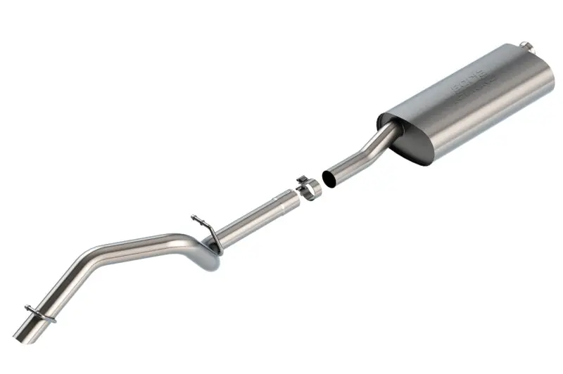 Borla 18-20 Jeep Wrangler Jlu 3.6L V6 Climber Turn Down Exit Cat-Back Exhaust 1