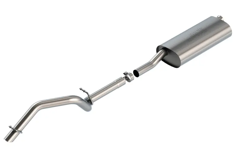 Borla 18-20 Jeep Wrangler Jlu 3.6L V6 Climber Turn Down Exit Cat-Back Exhaust 1