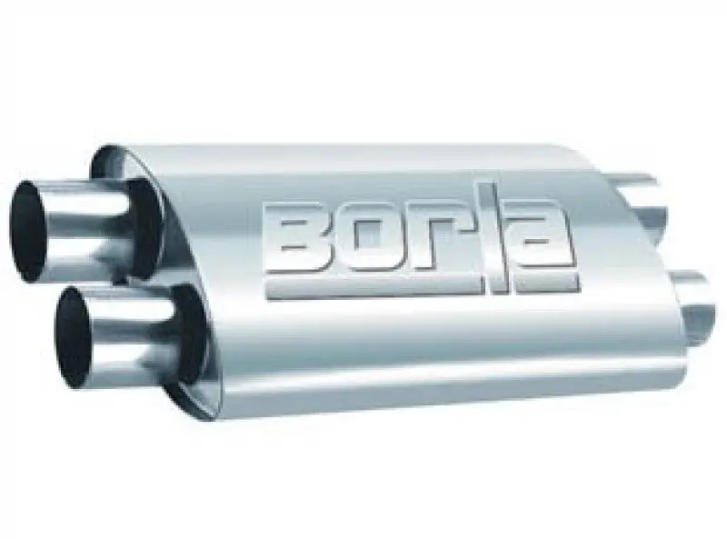 Borla 2.50In Dual In/Out 19In X 9.5In X 4In Pro-Xs Muffler 2