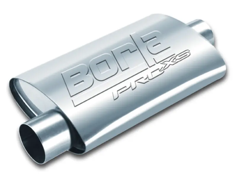 Borla 2.5In Inlet/Outlet Center/Offset Oval Proxs Muffler 1