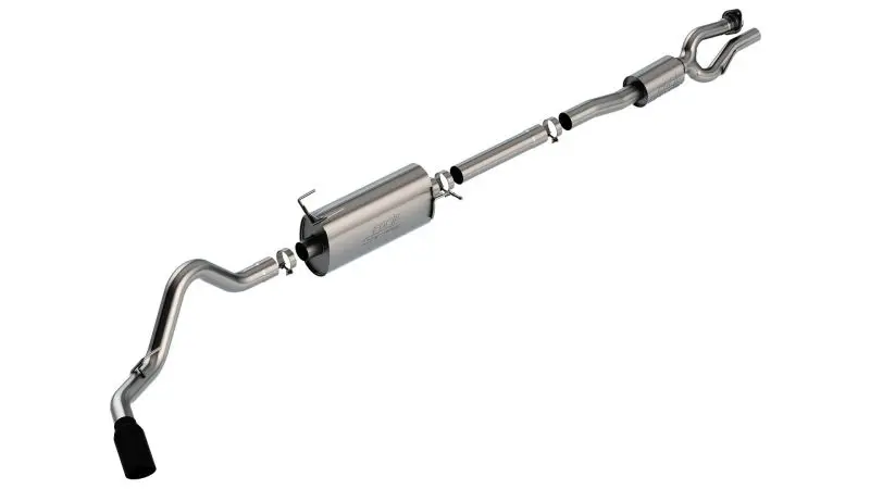 Borla 20-22 F-250/F-350 Super Duty 7.3L V8 At 2Wd / 4Wd 4Dr Wb142 S-Type Cat Back S Rd Rl Ac S Black 1