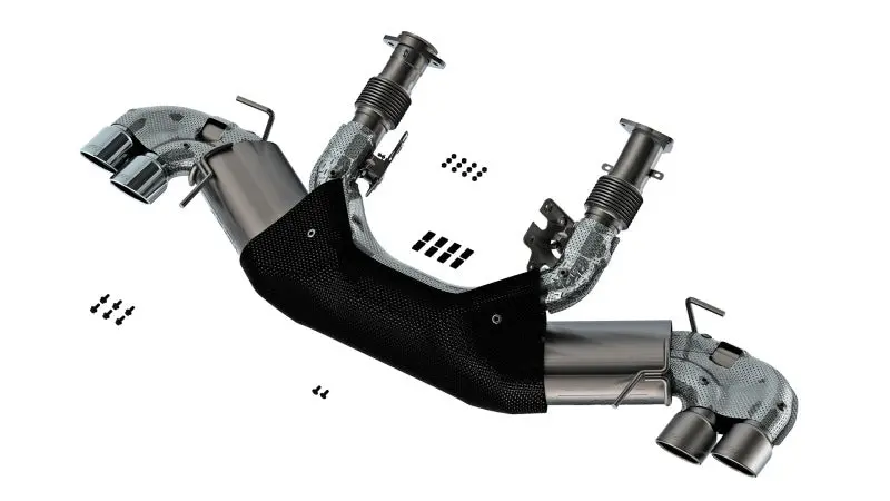 Borla 20-23 Chevy Corvette 6.2L V8 At W/O Npp 3In Atak Catback Exhaust 1