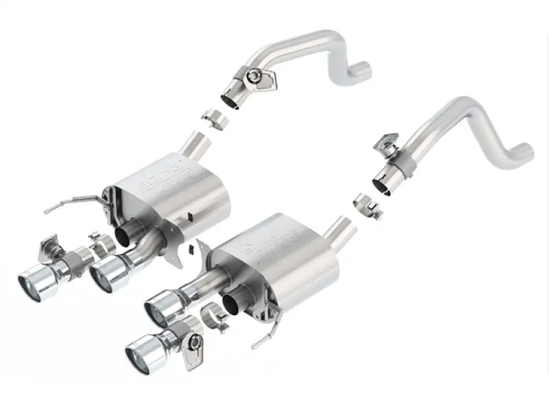 Borla 2014 Chevrolet Corvette C7 6.2L 8Cyl Atak Exhaust W/ Npp Dual Mode (Rear Section Only) 1