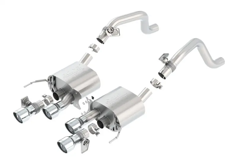 Borla 2014 Chevrolet Corvette C7 6.2L 8Cyl Atak Exhaust W/ Npp Dual Mode (Rear Section Only) 2