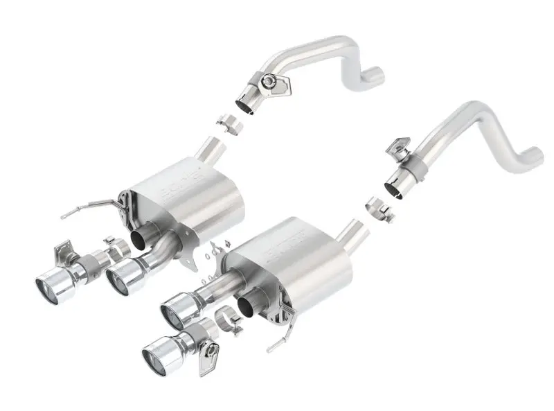Borla 2014 Chevrolet Corvette C7 6.2L 8Cyl S Type Exhaust W/ Npp Dual Mode (Rear Section Only) 1