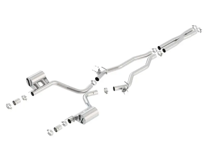 Borla 2015-2022 Charger Srt 392 / Scat Pack 6.4L Atak Catback Exhaust Single Split Rear Exit 2