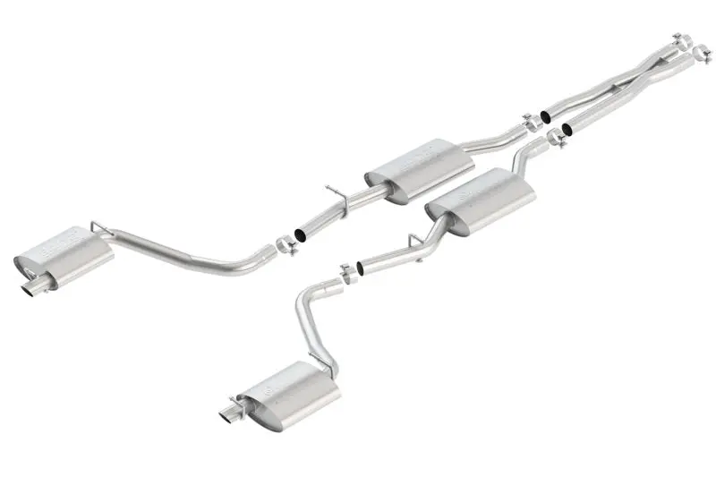 Borla 2015 Dodge Challenger 3.6L V6 Atak Catback Exhaust No Tips Factory Valance 2