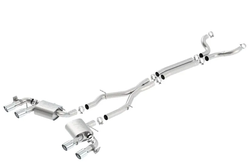 Borla 2017+ Chevy Camaro Zl1 6.2 Atak Catback Exhaust W/ Dual Split Rear Exit 1