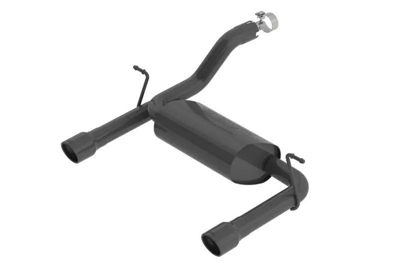 Borla 2018 Jeep Wrangler Jl/Jlu 3.6L 2Dr/4Dr Touring Ss Axle Back Black Coated Exhaust W/3.5In Tips 2